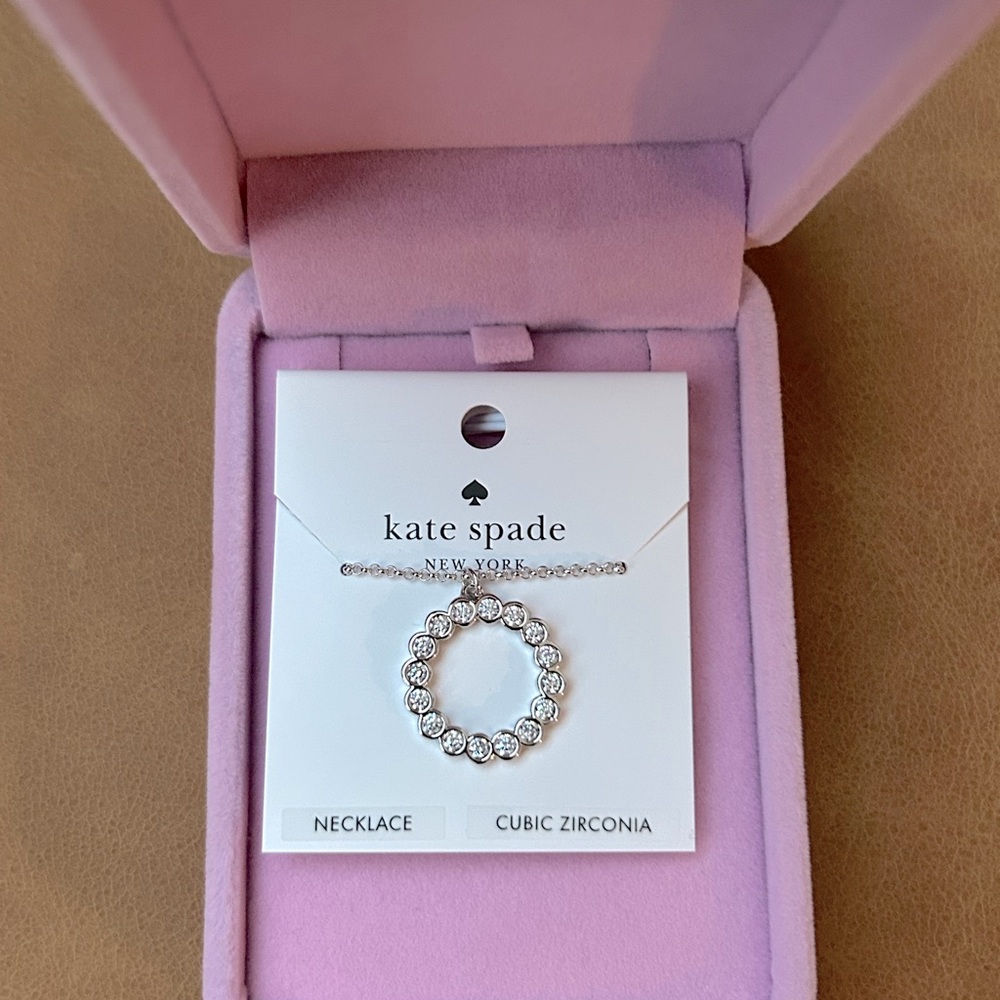 Kate Spade CZ necklace- NWT